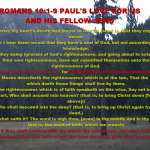 Romans 10:1-9 Pauls love for Jew and US