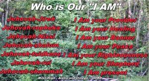 Who is Our "I AM"