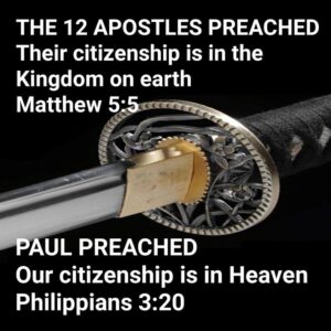 Matthew 5:5 Phil 3:20